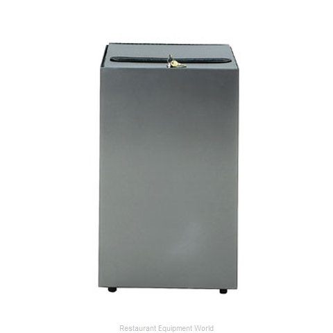 Witt Industries 28MSR-SL Waste Basket Metal