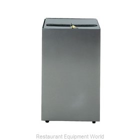 Witt Industries 28MSR-SL Waste Basket Metal