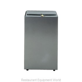 Witt Industries 32MSR-SL Waste Basket Metal