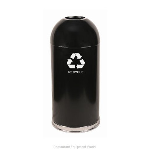 Witt Industries 415DTBK-R Waste Receptacle Recycle