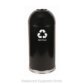 Witt Industries 415DTBK-R Waste Receptacle Recycle