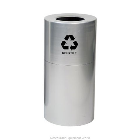 Witt Industries AL18-CLR-R Waste Receptacle Recycle