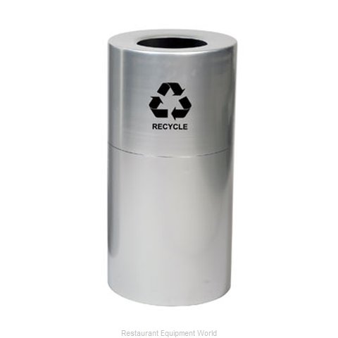 Witt Industries AL35-CLR-R Waste Receptacle Recycle