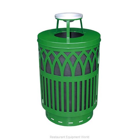 Witt Industries COV40-AT-GN Waste Receptacle Outdoor
