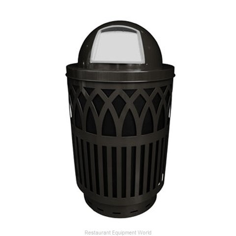 Witt Industries COV40-DT-BK Waste Receptacle Outdoor (Magnified)