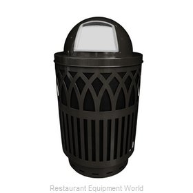 Witt Industries COV40-DT-BK Waste Receptacle Outdoor