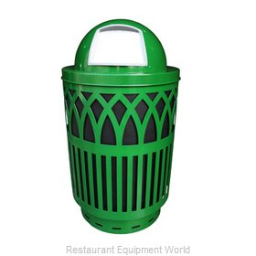 Witt Industries COV40-DT-GN Waste Receptacle Outdoor