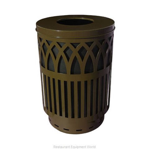 Witt Industries COV40-FT-BN Waste Receptacle Outdoor (Magnified)