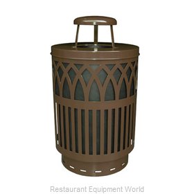 Witt Industries COV40-RC-BN Waste Receptacle Outdoor