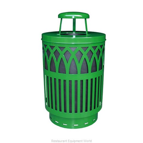Witt Industries COV40-RC-GN Waste Receptacle Outdoor