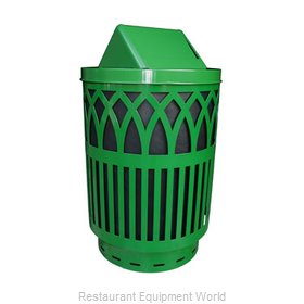 Witt Industries COV40-SWT-GN Waste Receptacle Outdoor