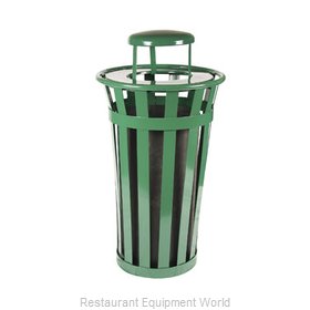 Witt Industries M2401-RC-GN Waste Receptacle Outdoor