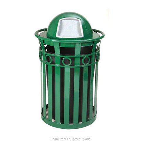 Witt Industries M3600-R-DT-GN Waste Receptacle Outdoor