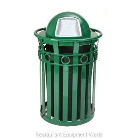 Witt Industries M3600-R-DT-GN Waste Receptacle Outdoor