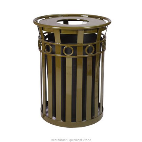 Witt Industries M3600-R-FT-BN Waste Receptacle Outdoor