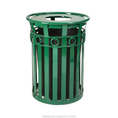 Witt Industries M3600-R-FT-GN Waste Receptacle Outdoor