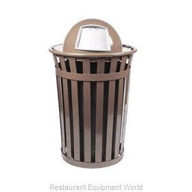 Witt Industries M3601-DT-BN Waste Receptacle Outdoor