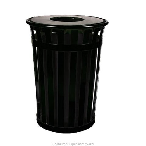 Witt Industries M3601-FT-BK Waste Receptacle Outdoor