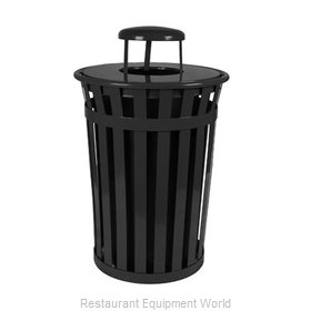 Witt Industries M3601-RC-BK Waste Receptacle Outdoor