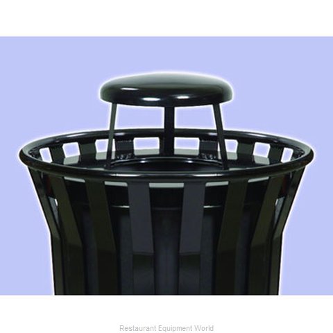Witt Industries M3601-RCL-BK Cover Garbage Waste Receptacle Can