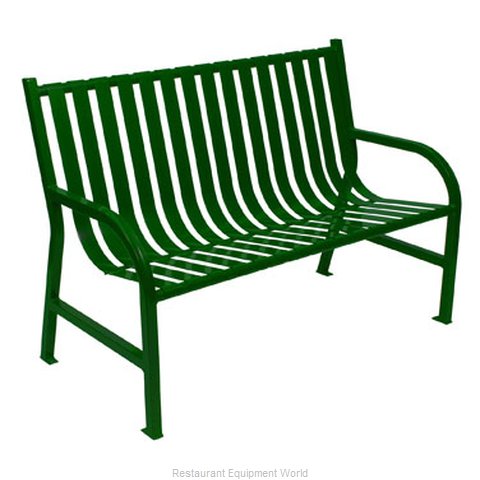 Witt Industries M4-BCH-GN Bench Outdoor