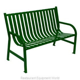 Witt Industries M4-BCH-GN Bench Outdoor