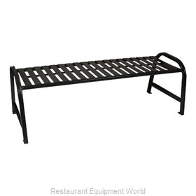 Witt Industries M5-BBS-BK Bench Outdoor