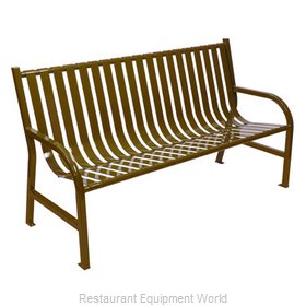 Witt Industries M5-BCH-BN Bench Outdoor