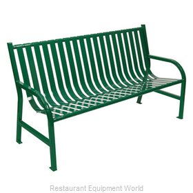 Witt Industries M5-BCH-GN Bench Outdoor