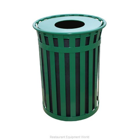 Witt Industries M5001-FT-GN Waste Receptacle Outdoor