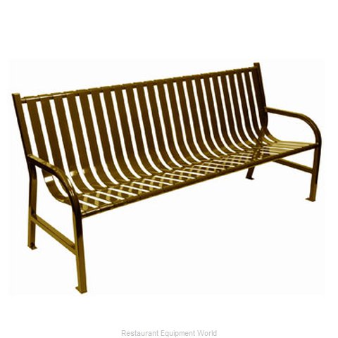 Witt Industries M6-BCH-BN Bench Outdoor