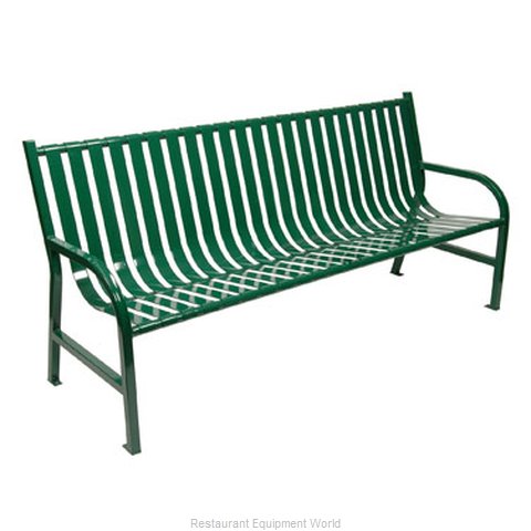 Witt Industries M6-BCH-GN Bench Outdoor