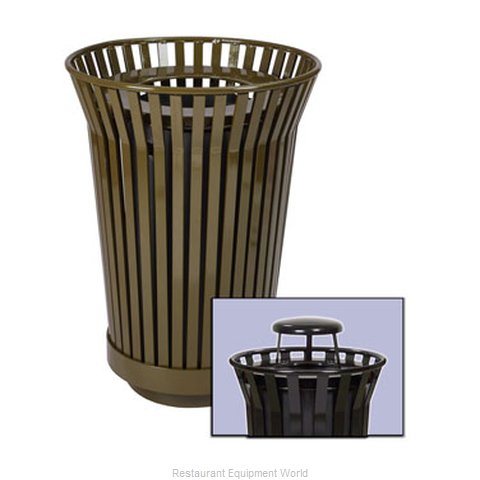 Witt Industries RC2410-RC-BN Waste Receptacle Outdoor