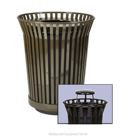 Witt Industries RC3610-RC-BN Waste Receptacle Outdoor