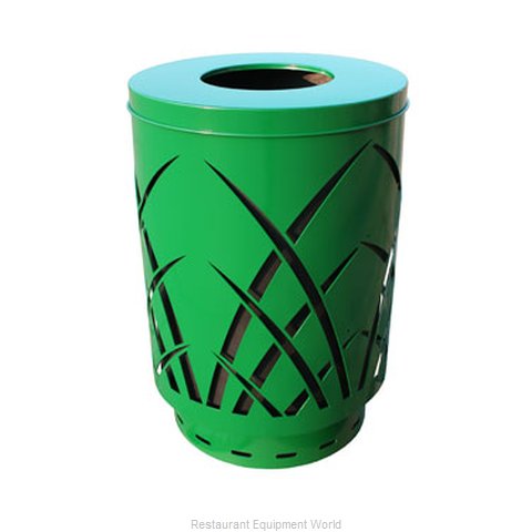 Witt Industries SAW40P-FT-GN Waste Receptacle Outdoor