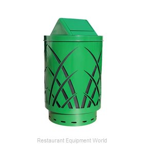 Witt Industries SAW40P-SWT-GN Waste Receptacle Outdoor
