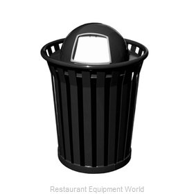 Witt Industries WC3600-DT-BK Waste Receptacle Outdoor