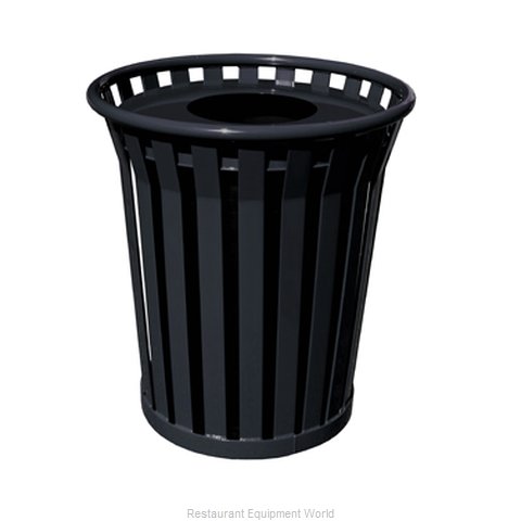 Witt Industries WC3600-FT-BK Waste Receptacle Outdoor