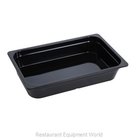 Yanco China GN-121BK Food Pan, Plastic