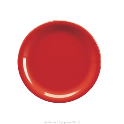 Yanco China MS-107RD Plate, Plastic