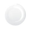 Yanco China MS-107WT Plate, Plastic
