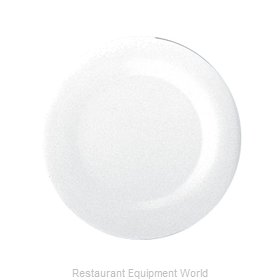 Yanco China MS-109WT Plate, Plastic