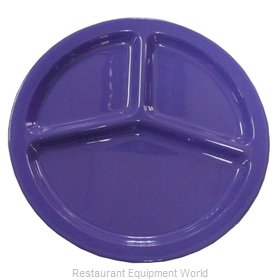 Yanco China MS-710BU Plate/Platter, Compartment, Plastic