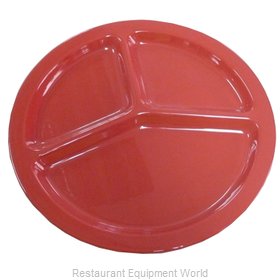Yanco China MS-710RD Plate/Platter, Compartment, Plastic