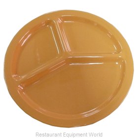 Yanco China MS-710YL Plate/Platter, Compartment, Plastic