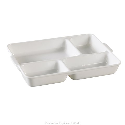 Yanco China NC-4420 Plate/Platter, Compartment, Plastic