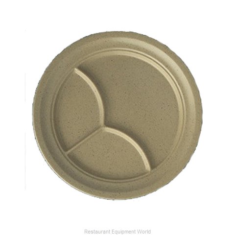 Yanco China NC-510S Plate/Platter, Compartment, Plastic