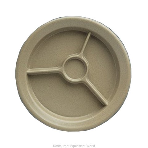 Yanco China NC-511S Plate/Platter, Compartment, Plastic