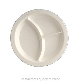 Yanco China NC-512I Plate/Platter, Compartment, Plastic