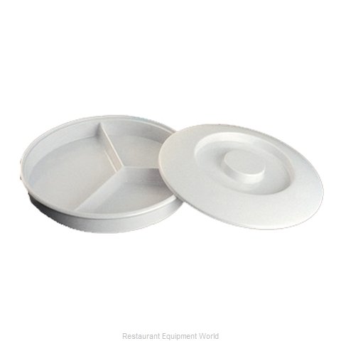 Yanco China NS-608-1W Plate/Platter, Compartment, Plastic